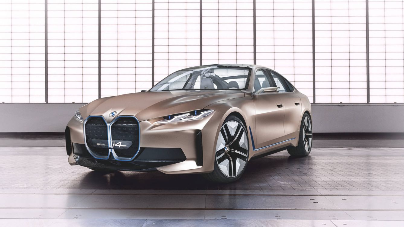 Foto: Un concepto del coche eléctrico BMW i4