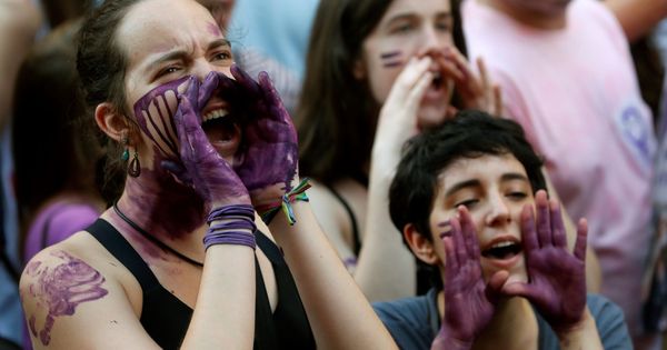 Foto: Manifestación feminista en Madrid. (EFE)