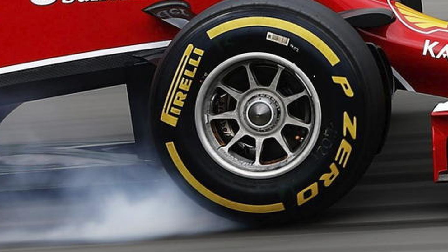 Ferrari ya ensaya con materiales y estructuras para la temporada 2022 que supondrá el estreno de la nueva medida de llanta y de discos de freno. (Ferrari)