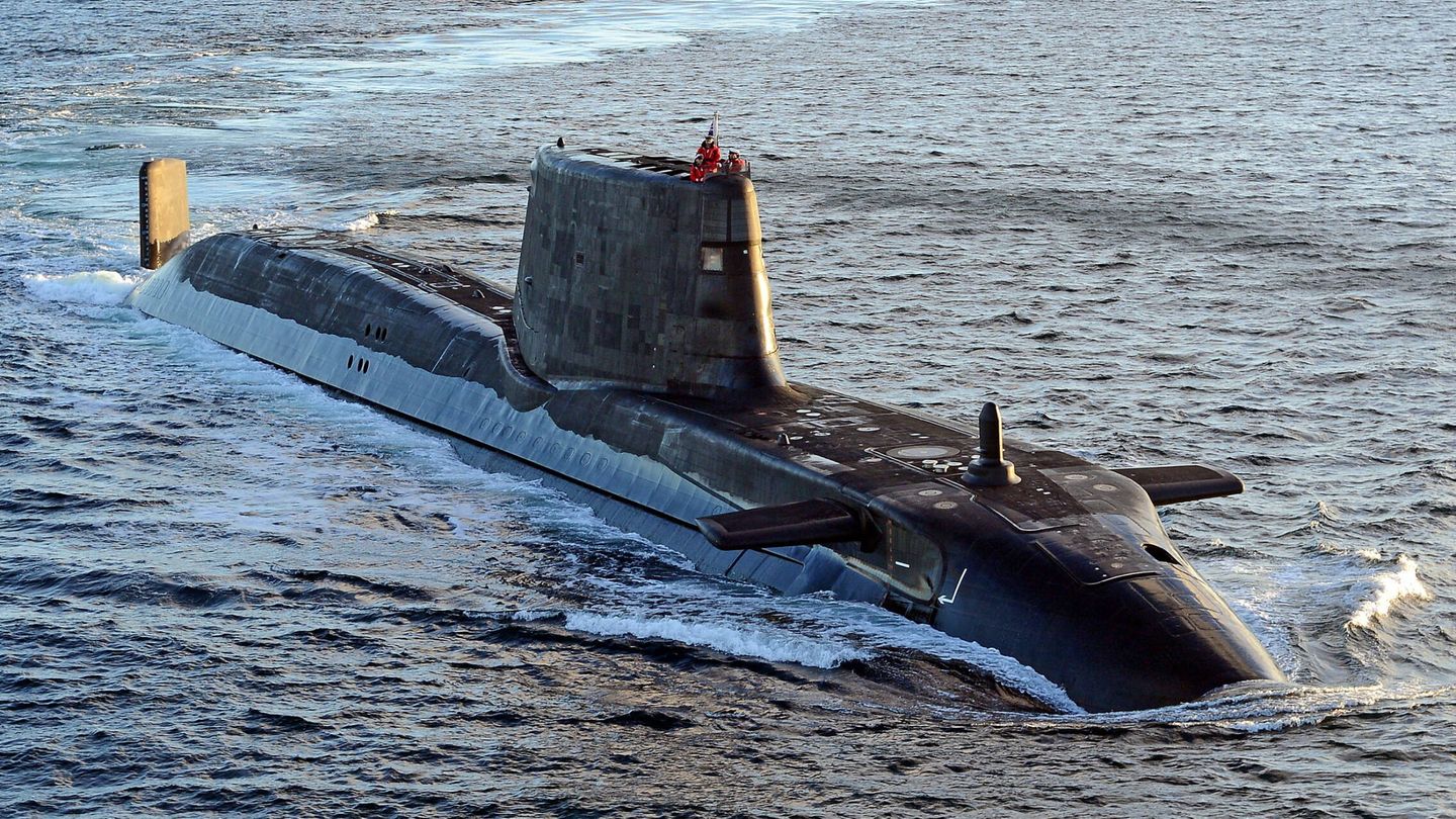 Submarino SSN británico HMS Ambush. (UKMoD) 