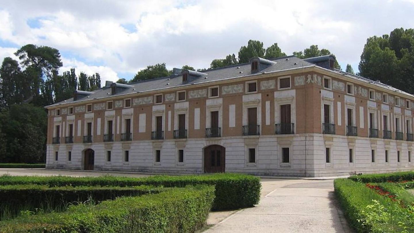 La Casa del Labrador, dentro del conjunto arquitectónico y verde del Palacio Real de Aranjuez. (Patrimonio Nacional/Cortesía)