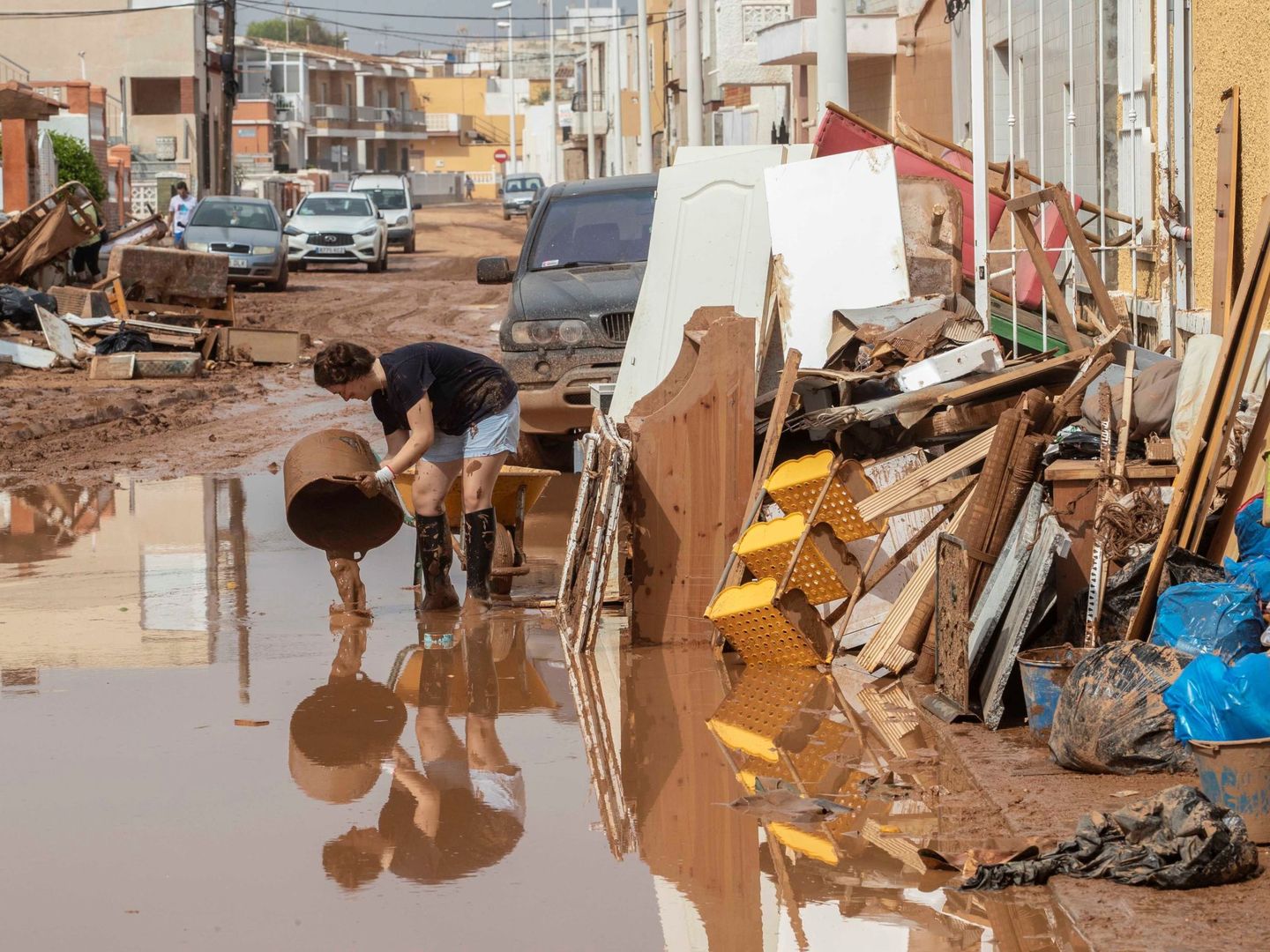 Inundaciones en Murcia por la DANA. (Foto: EFE)