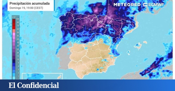 Alerta por lluvias, fuertes rachas de viento y granizo en España: una nueva DANA deja inestabilidad en estas zonas