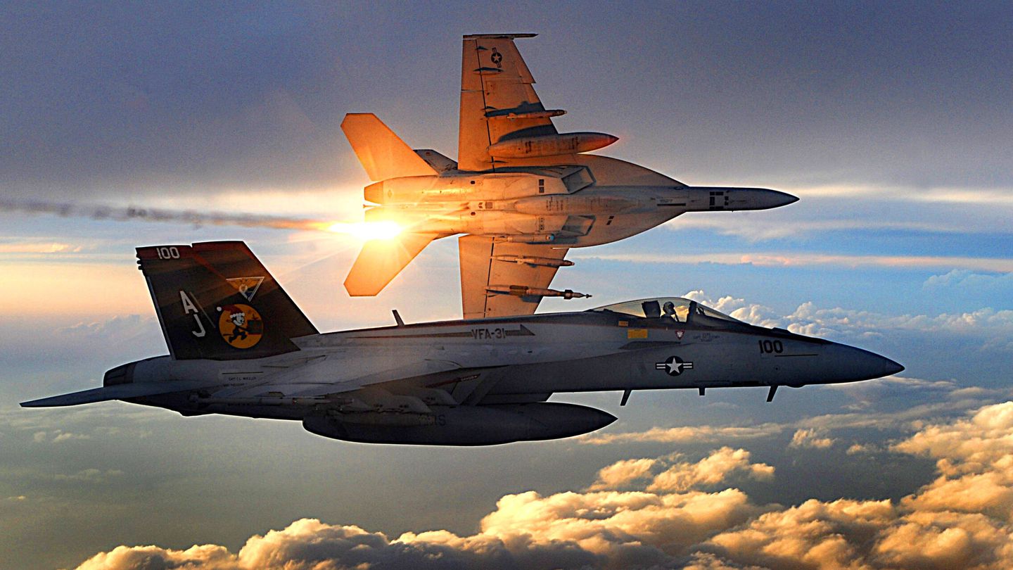 Super Hornets, en Afganistán. (US Navy)
