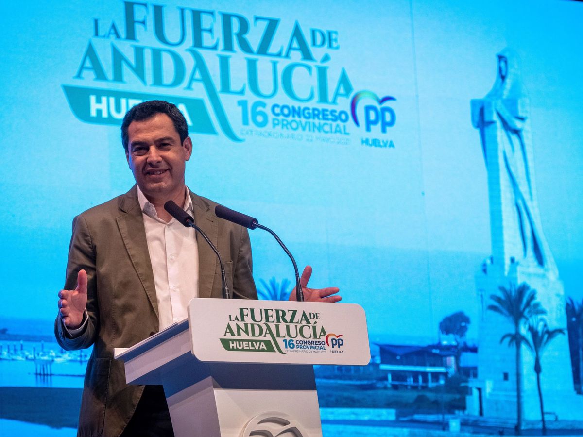 Foto: El presidente de la Junta de Andalucía, Juanma Moreno. (EFE)