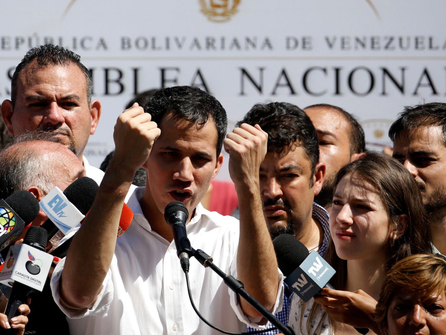 Juan Guaidó, presidente proclamado de Venezuela. (Reuters)
