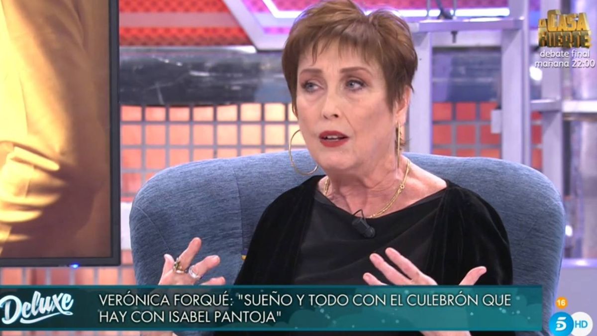 Verónica Forqué atiza a Isabel Pantoja en el 'Deluxe': "Morirás hecha una desgraciada"