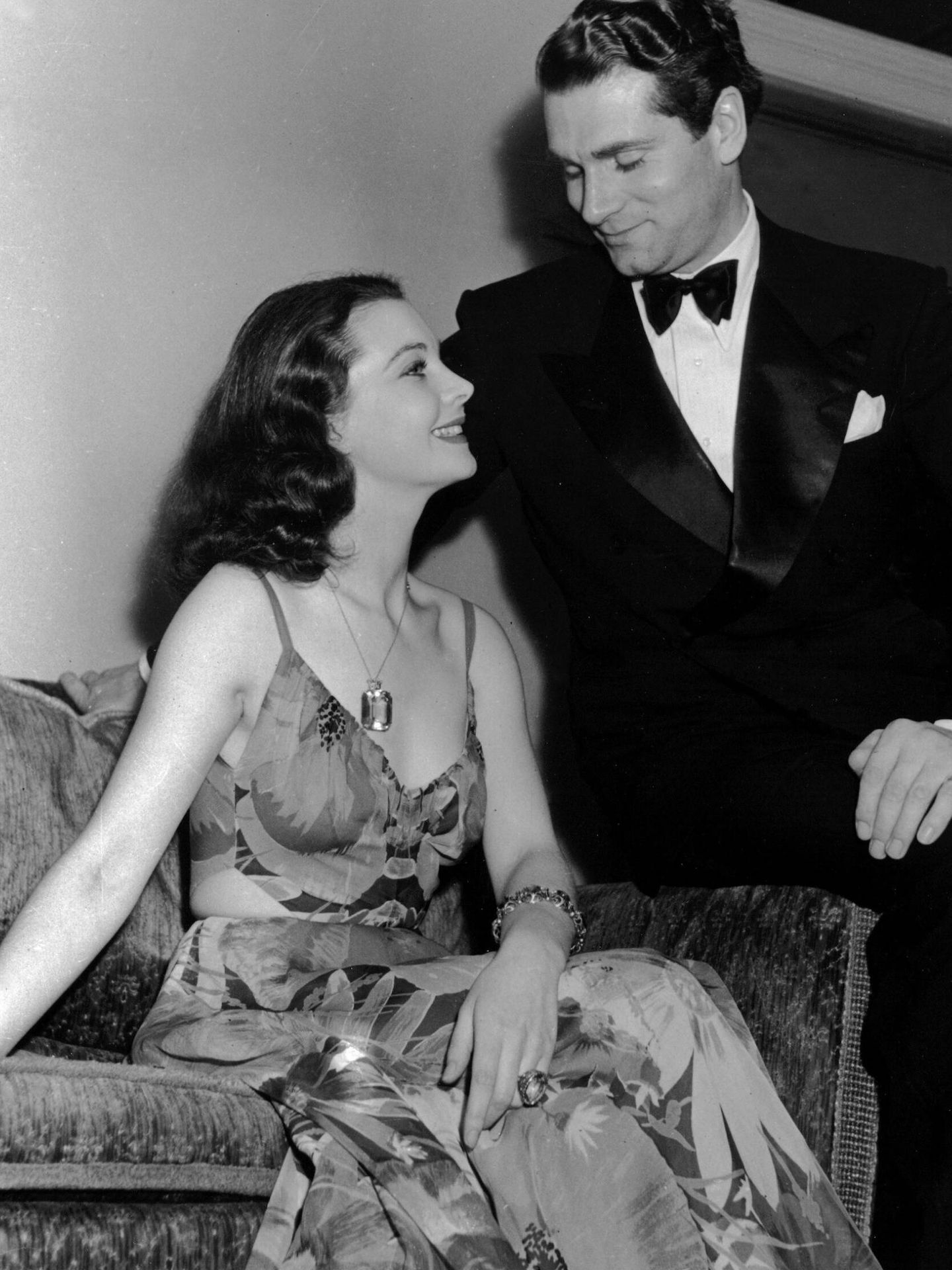 Laurence Olivier y Vivien Leigh, en una imagen de sus años jóvenes. (CP)
