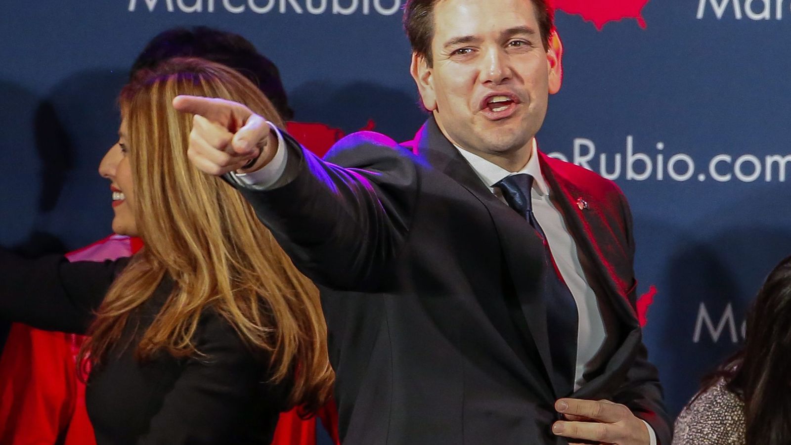 Foto: Marco Rubio, en un acto de campaña en Columbia. (Reuters)