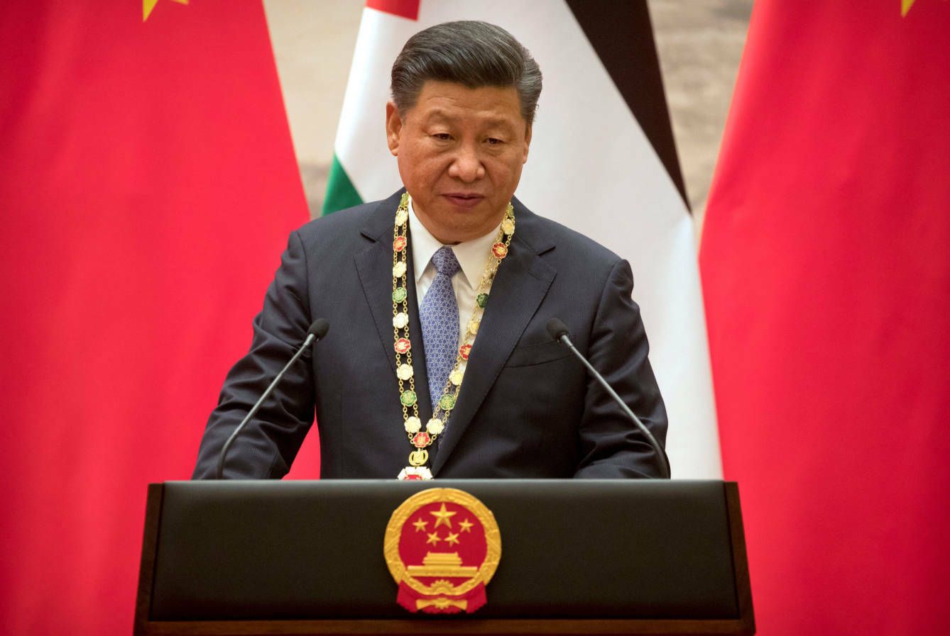 El presidente chino, Xi Jinping, durante una reciente ceremonia en Pekín. (Reuters)