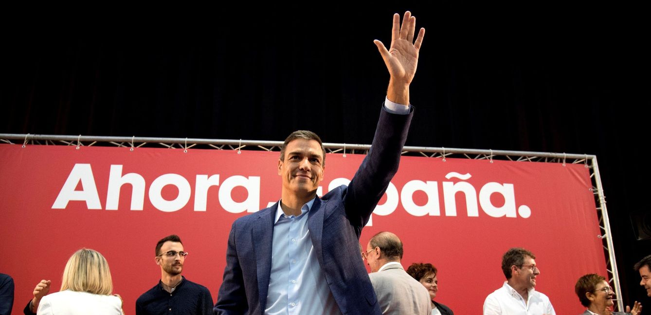 El secretario general del PSOE y presidente del Gobierno en funciones, Pedro Sánchez. (EFE)