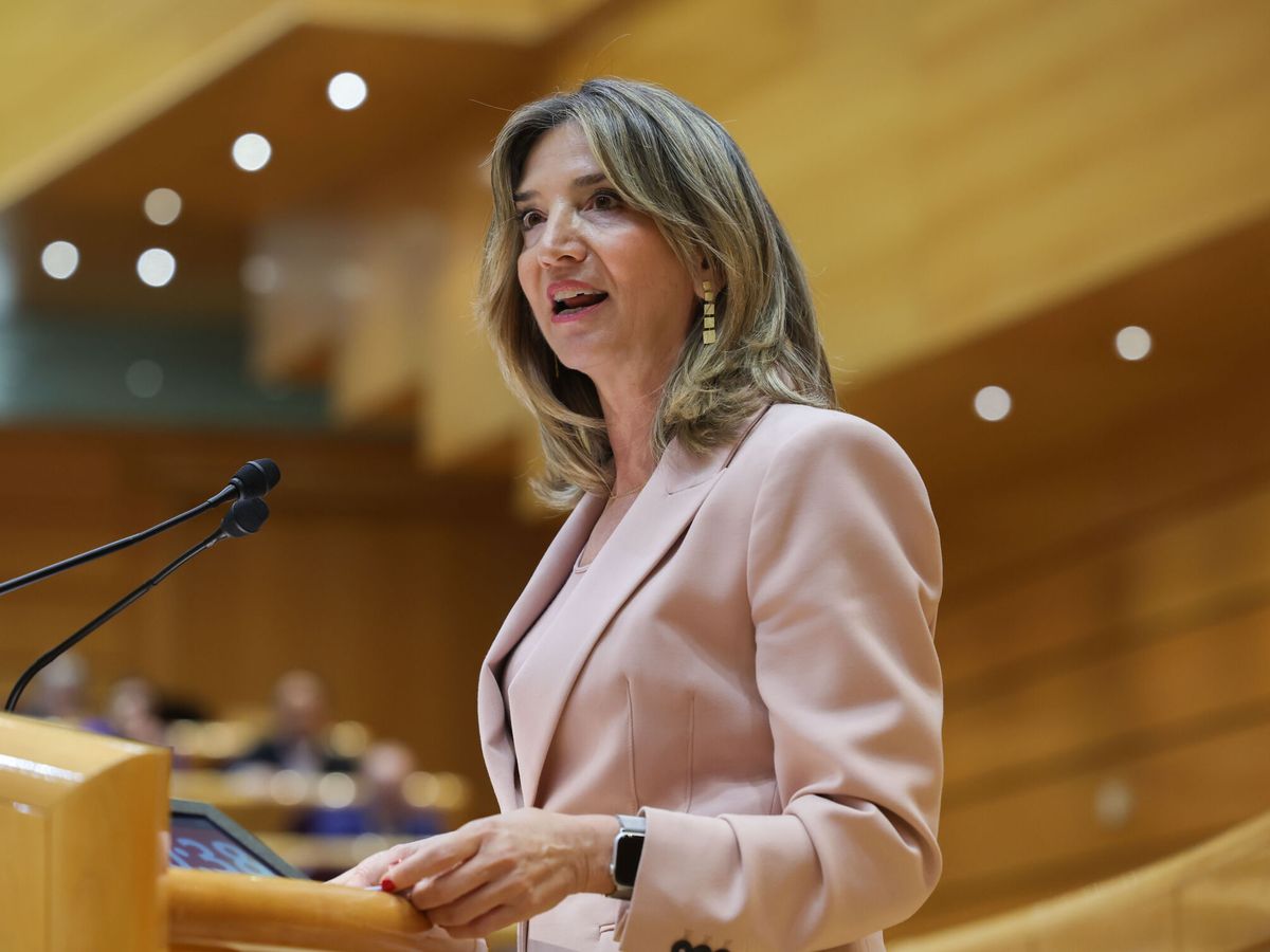 Foto: La portavoz del PP en el Senado, Alicia García (EFE/Kiko Huesca)