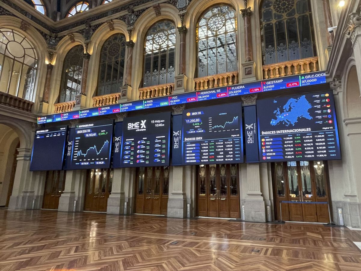 Bolsa e Ibex 35, en directo | Wall Street cierra en rojo en un día en el que el Dow Jones ha tocado los 40.000