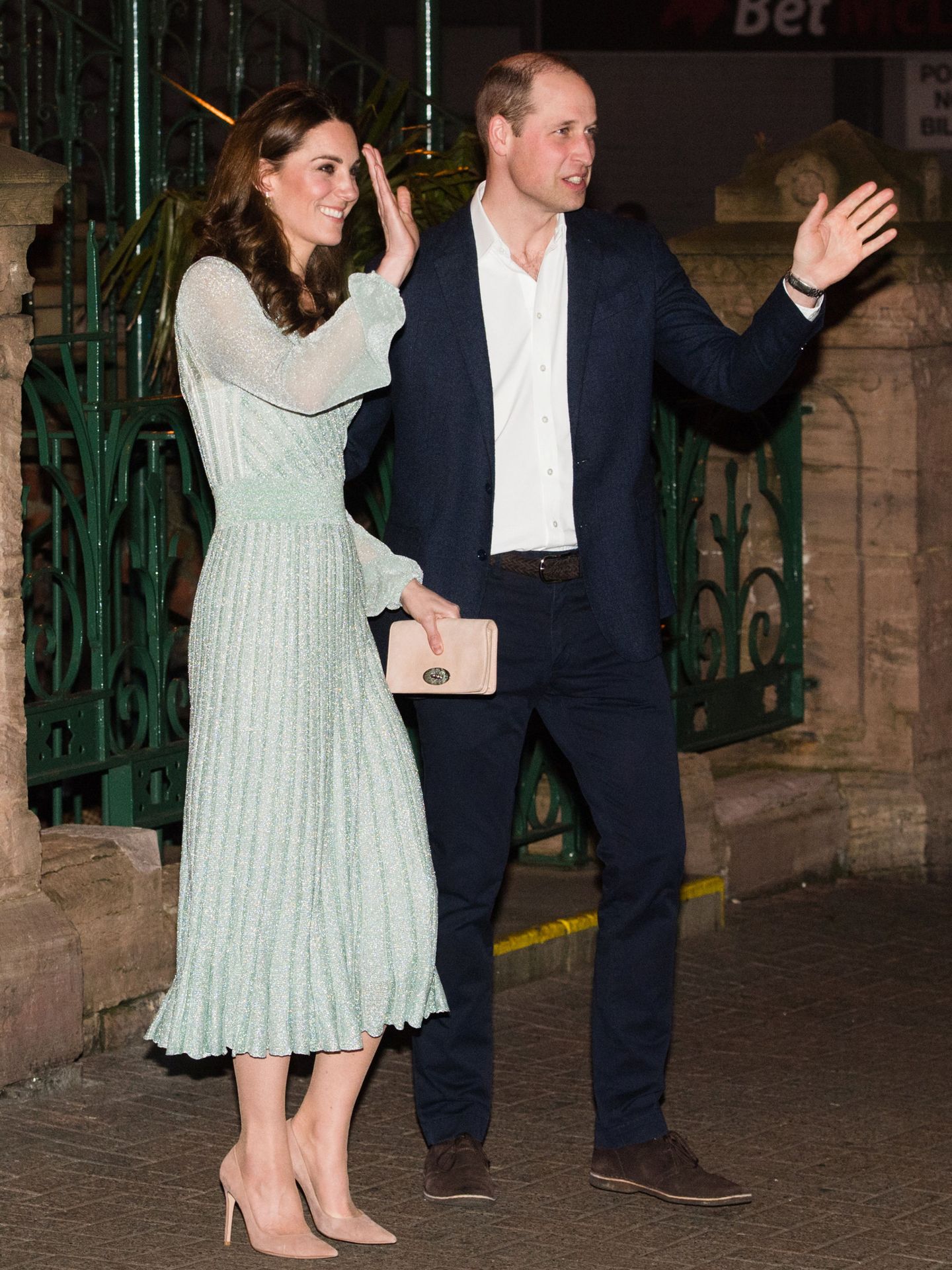 Los duques de Cambridge, en febrero de 2019 en Belfast. (Reuters) 