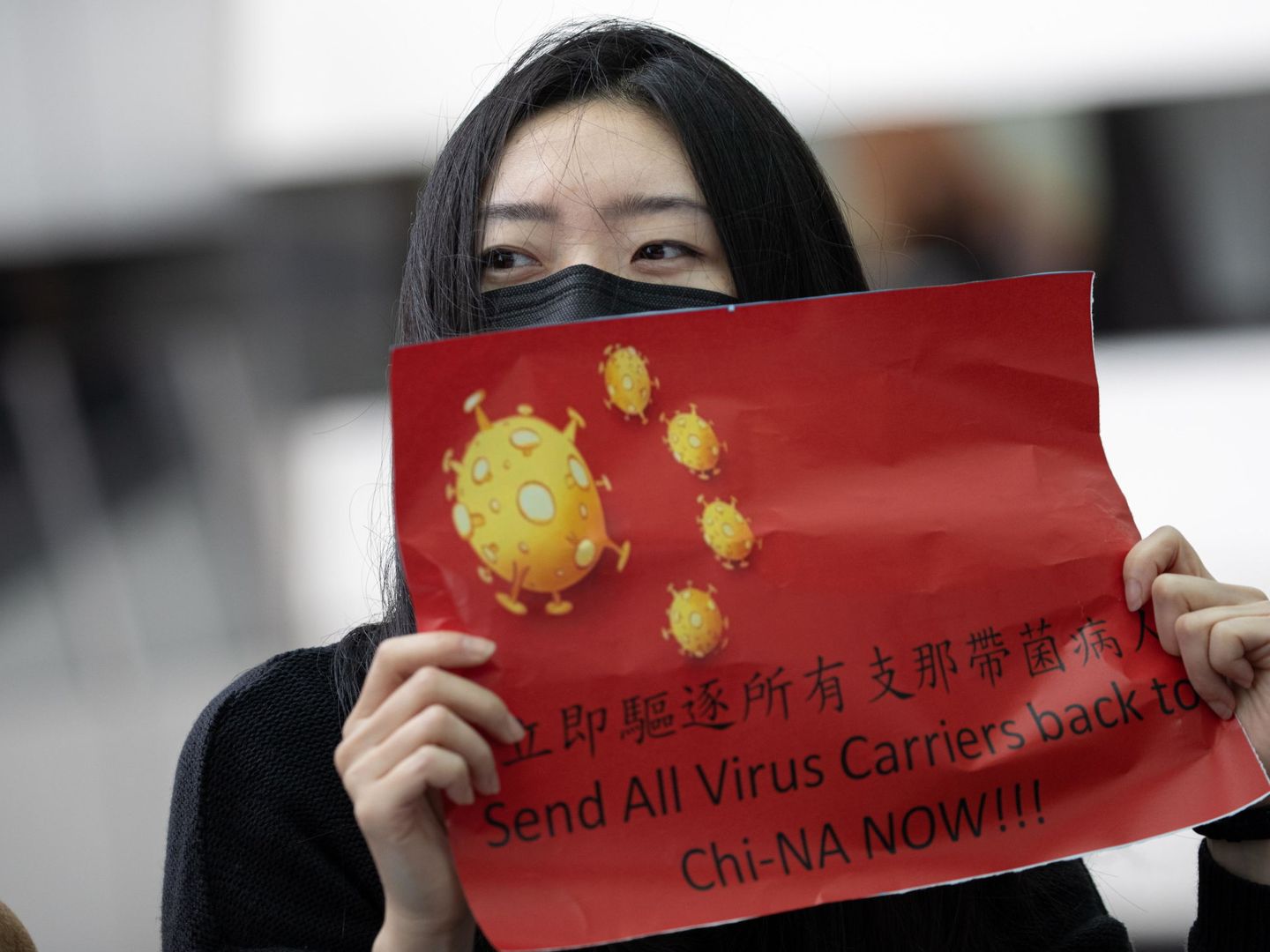 Médicos de Hong Kong se manifiestan para que el Gobierno chino cierre las fronteras del país (EFE)