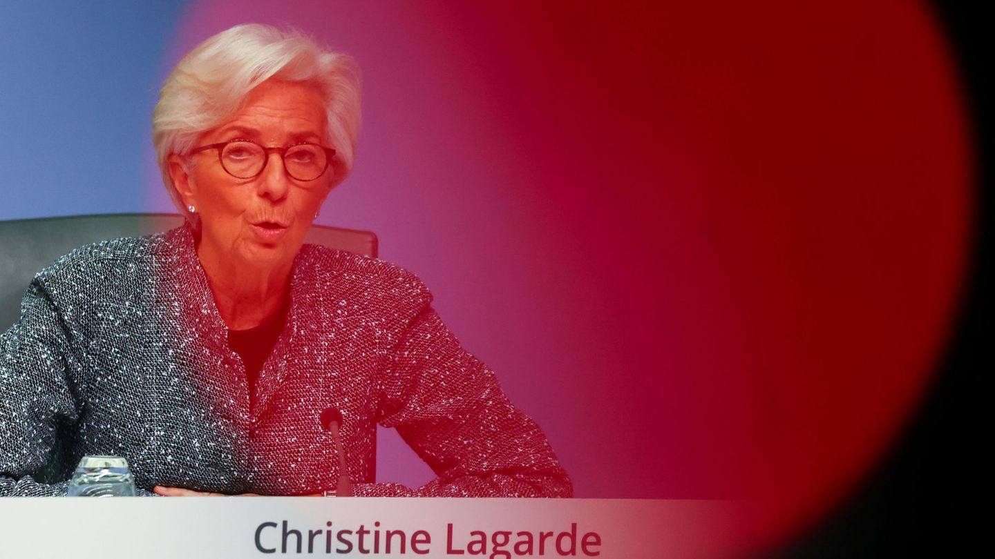 Christine Lagarde, presidenta del BCE. (Reuters)