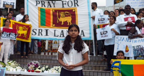 Foto: Vigilia en Hong Kong por las víctimas de los atentados en Sri Lanka. (EFE)