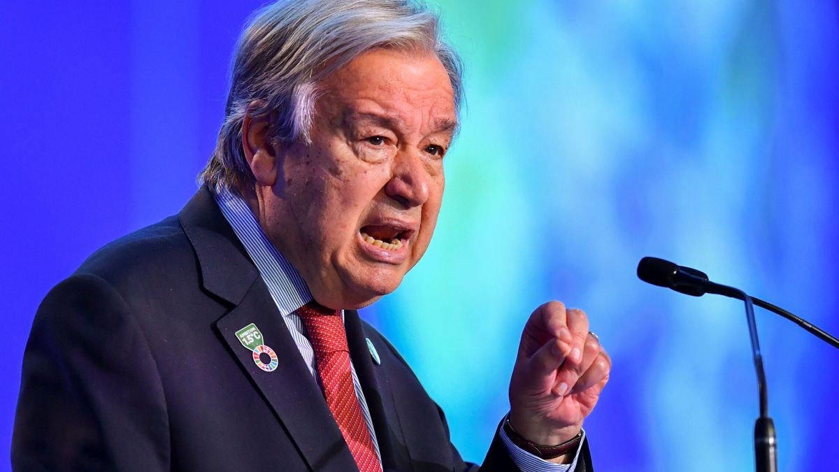 Antonio Guterres: "El mundo apostó por los combustibles fósiles y ha perdido"