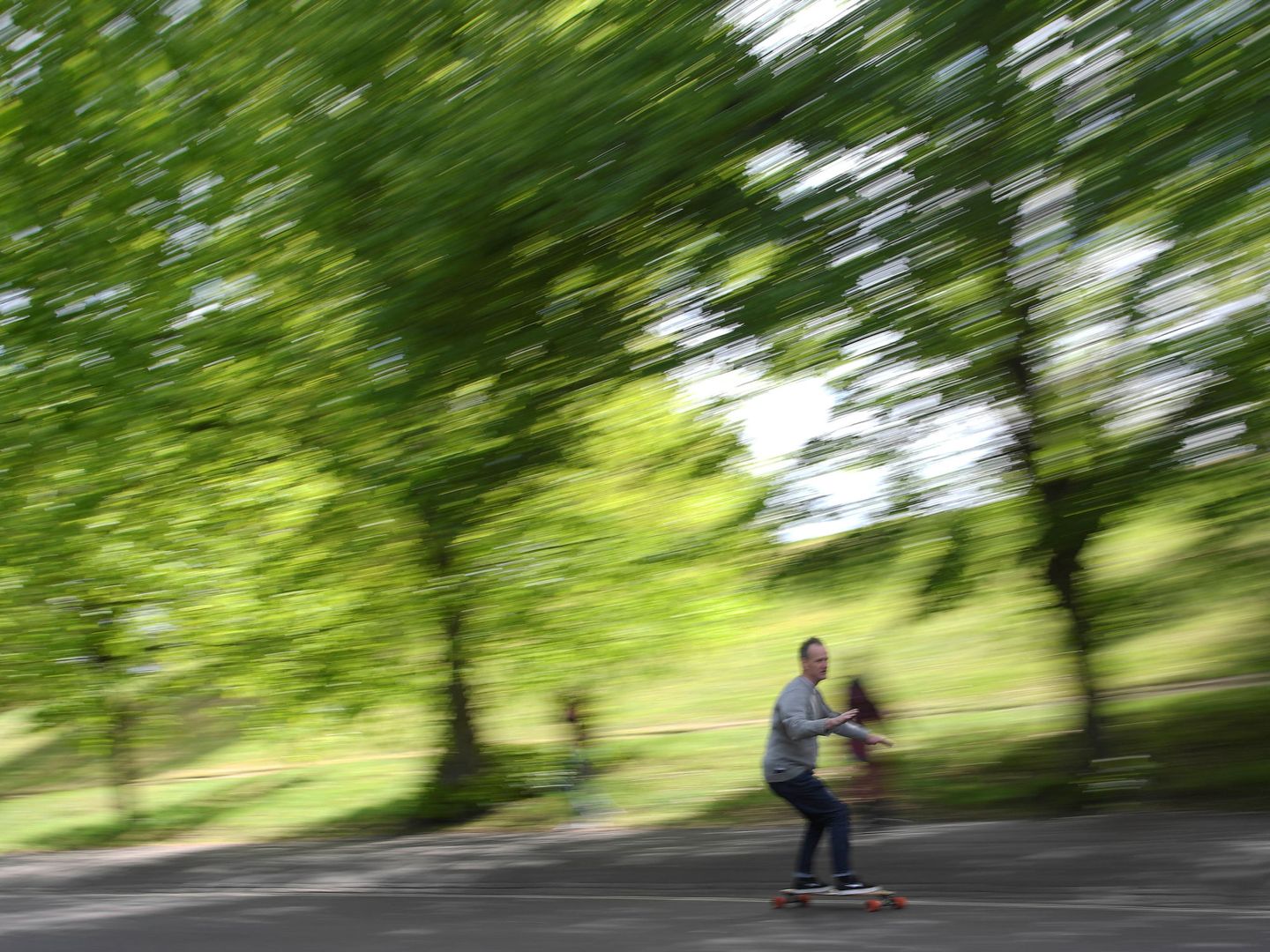 El parque Greenwich, donde ocurrieron los hechos, es un popular lugar en Londres para pasear y relajarse. (Reuters)