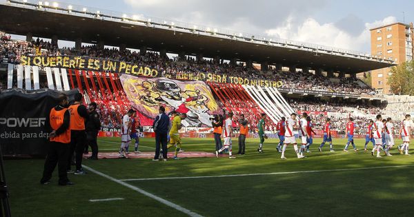 Foto: Estadio del Rayo Vallecano.