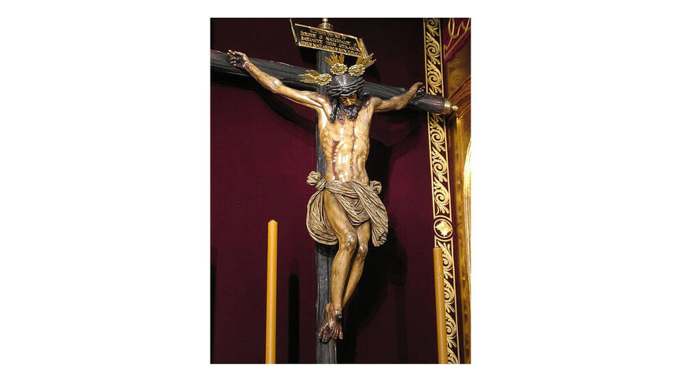 Cristo del Amor de Juan de Mesa. (Wikipedia)