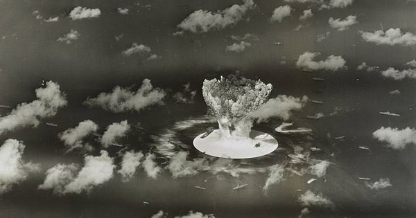 Foto: Una de las pruebas nucleares llevadas a cabo en las Islas Marshall en 1946. (Reuters)