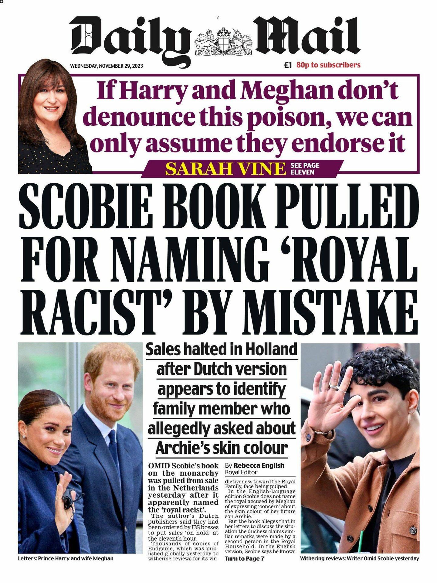 La polémica sobre el racismo en la portada del 'Daily Mail'.