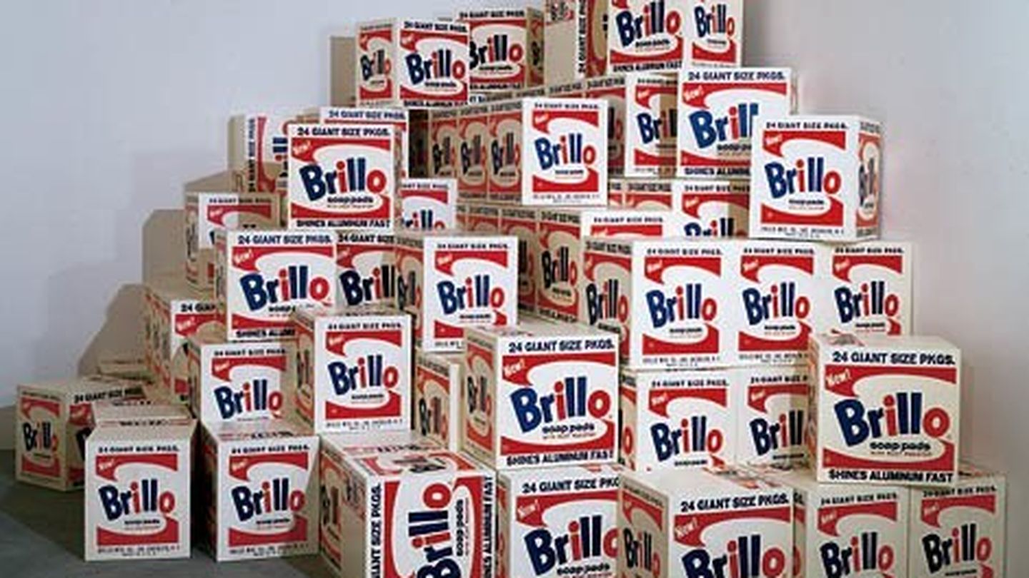 Cajas de detergente Brillo, de Andy Warhol. 