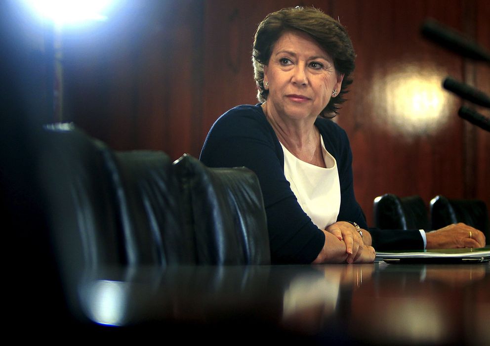 Foto: La exministra de Fomento y actual vicepresidenta del BEI, Magdalena Álvarez. (EFE)