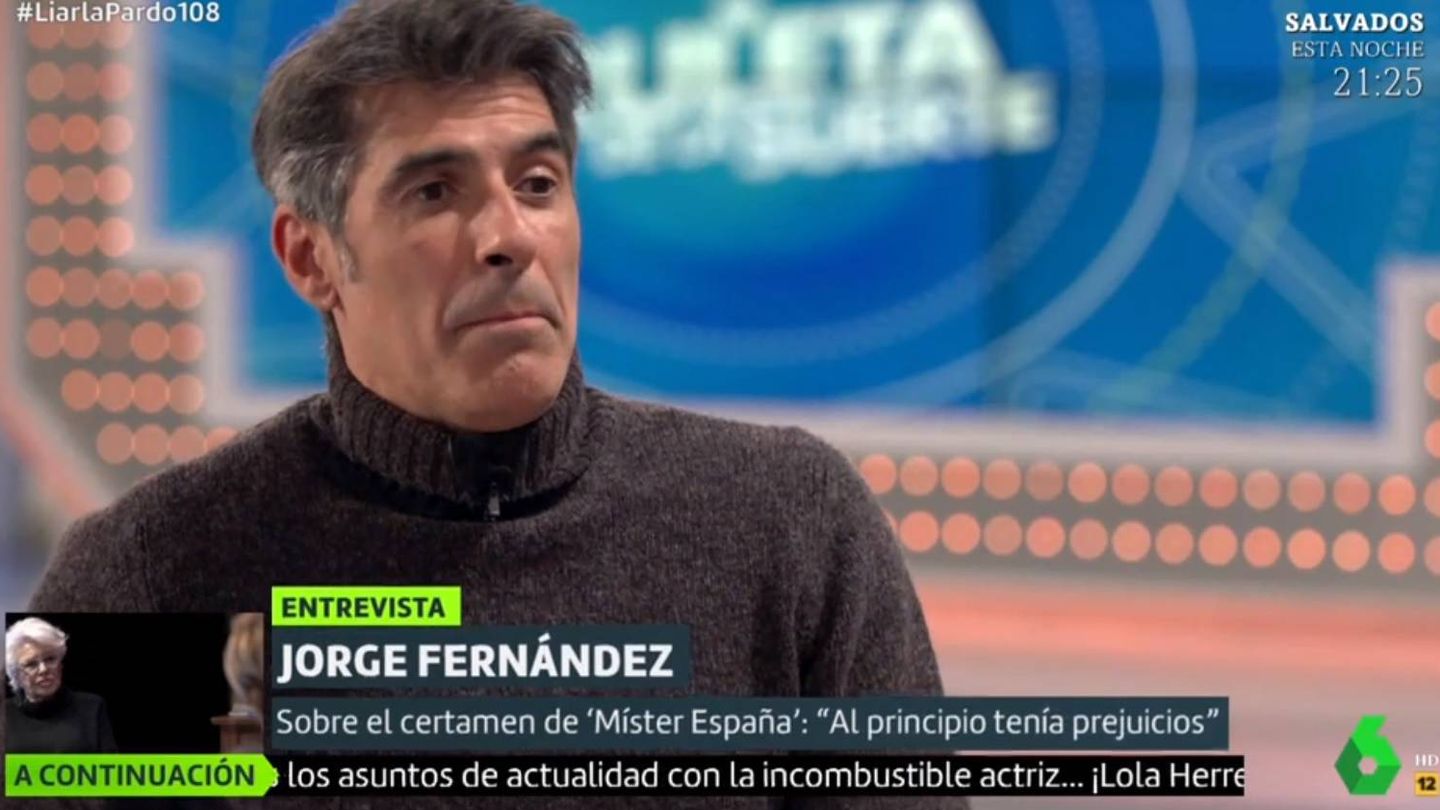 Jorge Fernández hablando de sus enfermedades. (La Sexta).