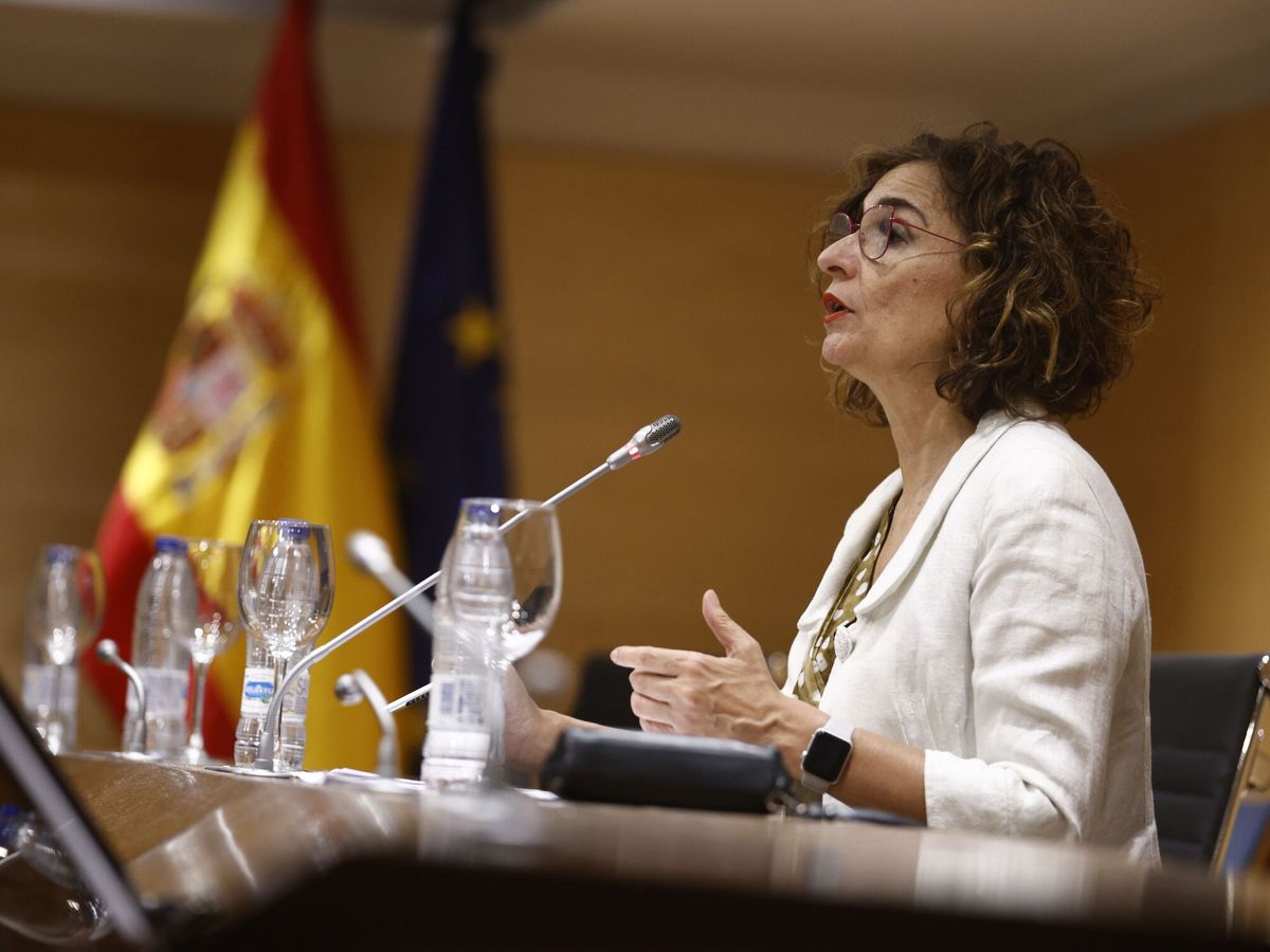 Foto: La ministra de Hacienda, María Jesús Montero. (EFE/Rodrigo Jiménez)
