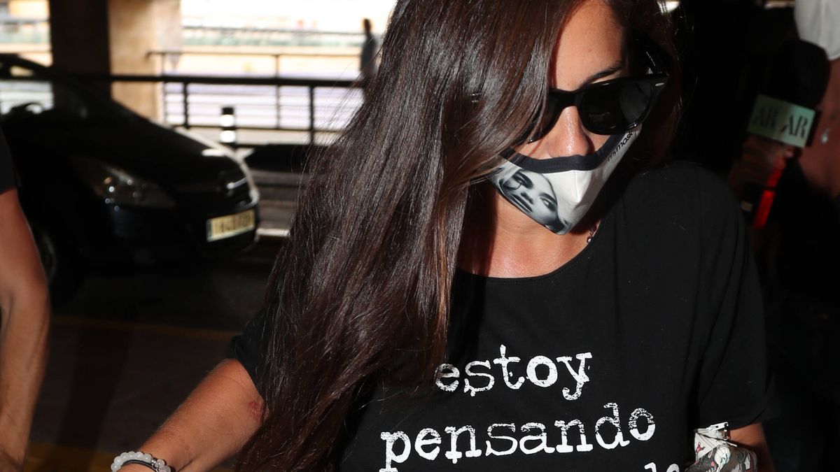La camiseta con mensaje y la otra despedida de Anabel Pantoja en el día más importante de su vida