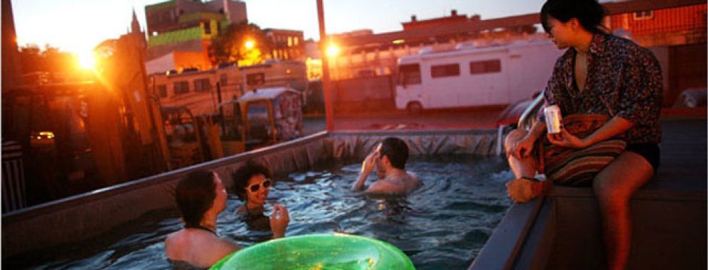 Foto: Los contenedores-piscina, un ‘must’ neoyorkino