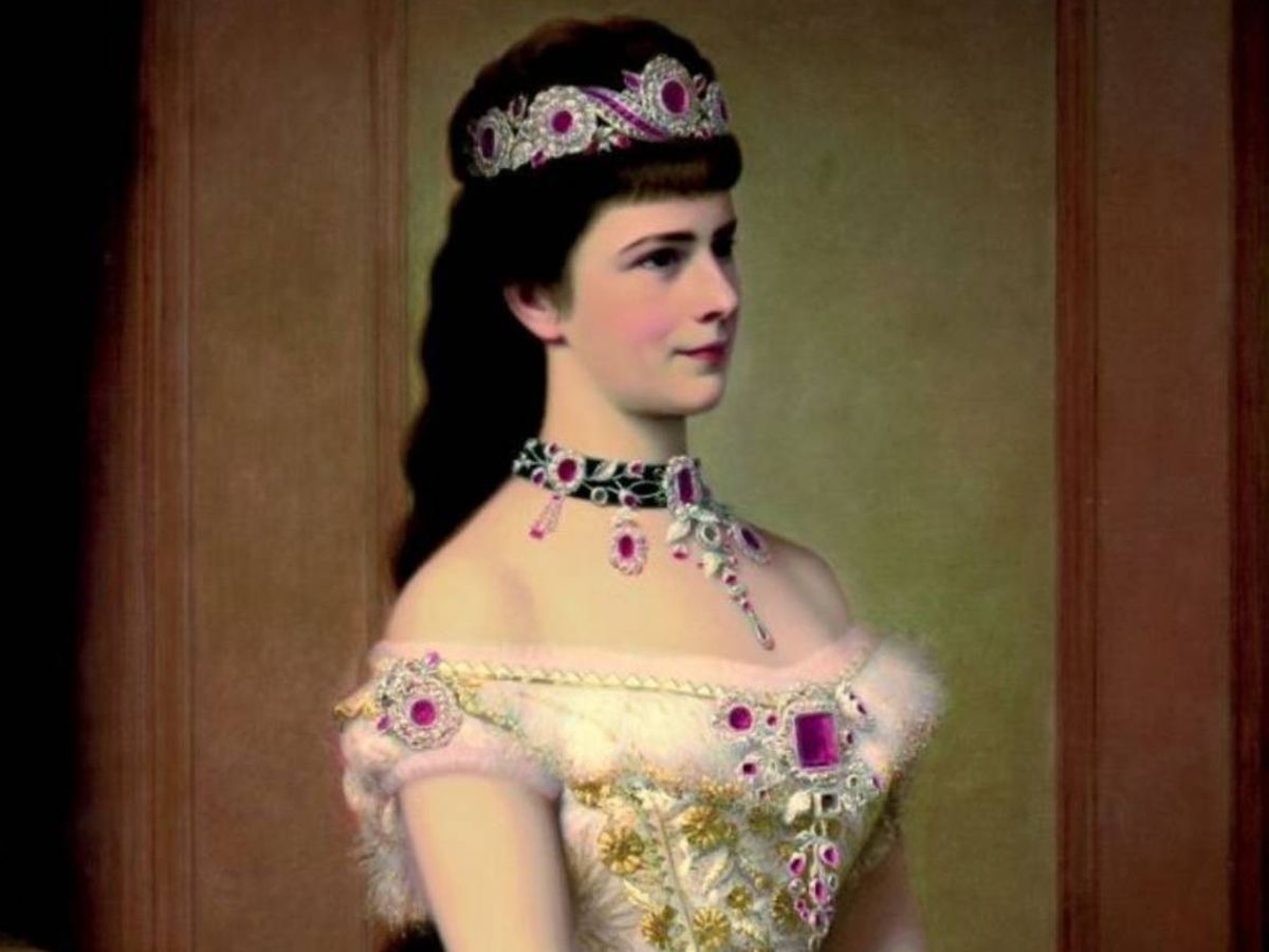 Foto: Retrato de la emperatriz Sissi, de Georg Raab. (Cortesía/Sisi Museum-Hofburg Wien)
