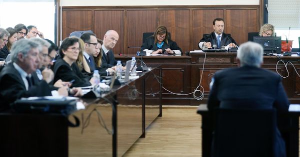 Foto: La declaración de José María Bueno, expresidente de El Monte, en el juicio del caso ERE. (EFE)