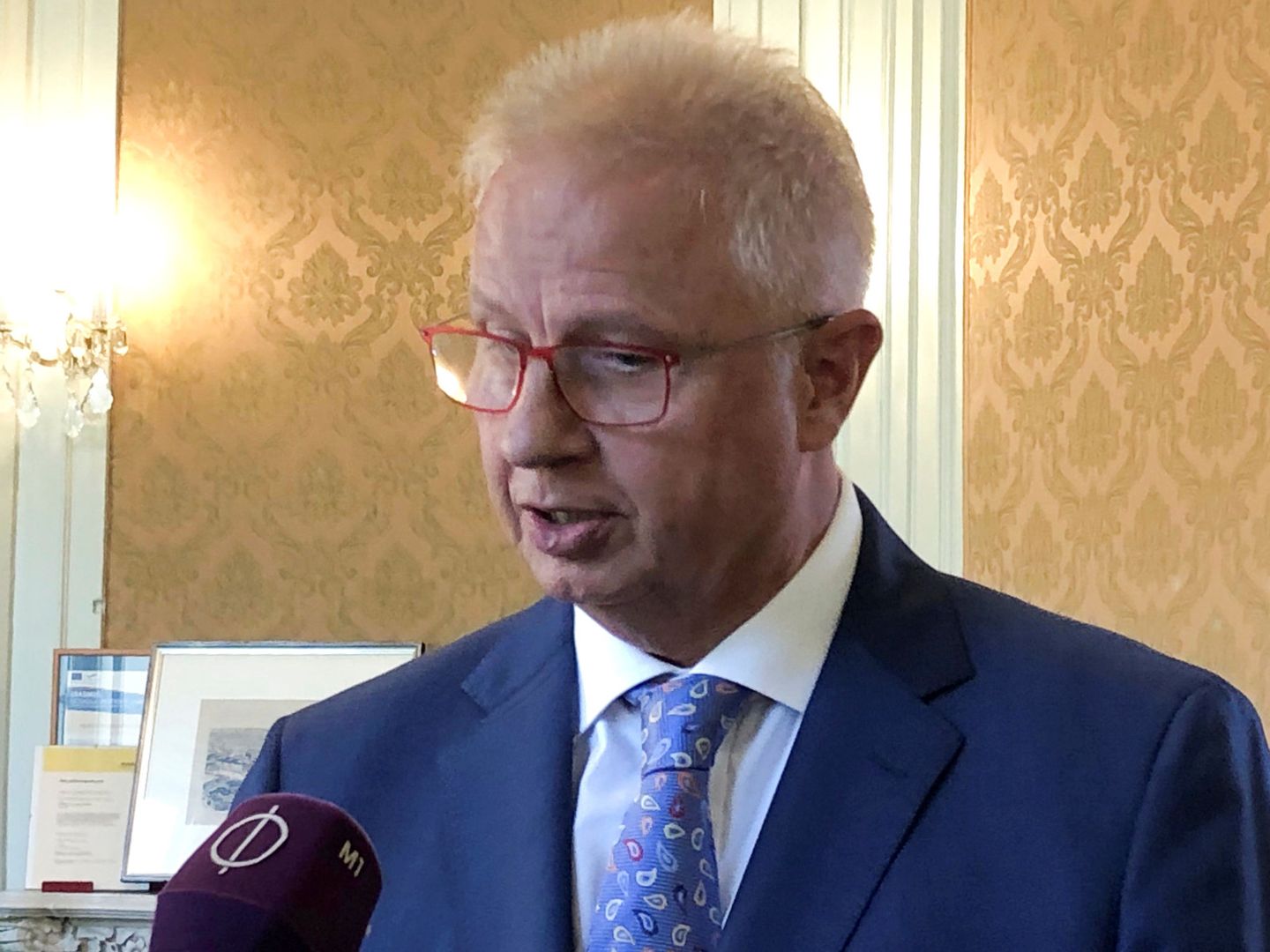 El ministro de Justicia húngaro, Laszlo Trocsanyi. (Reuters)