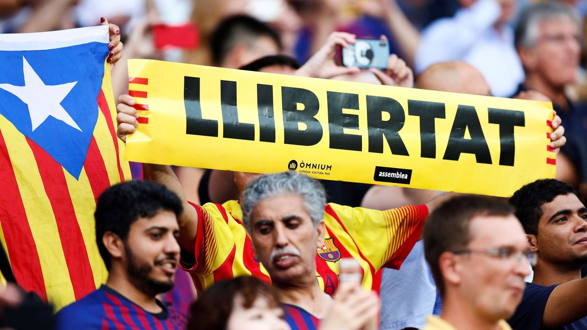 De pedir libertad para exhibir esteladas en el Camp Nou a prohibir al rival lucir sus colores