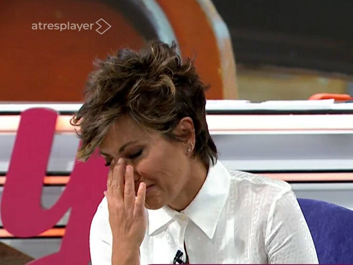 Foto: Ónega se rompe en 'Y ahora, Sonsoles'. (Antena 3)