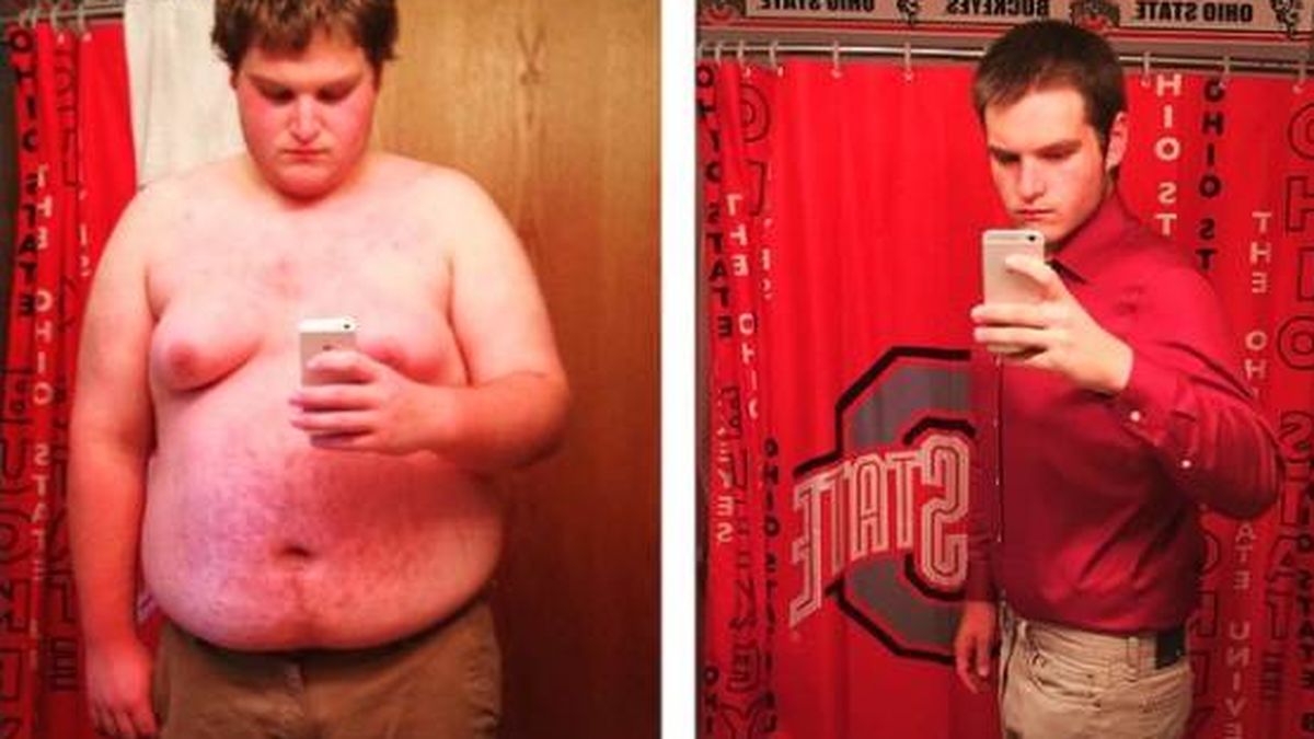 Este chico perdió 75 kilos con una dieta al alcance de cualquiera