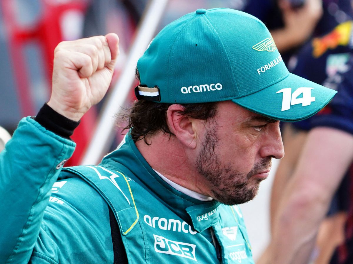 Foto: Fernando Alonso, antes del Gran Premio de Miami.(John David Mercer/USA TODAY Sports).
