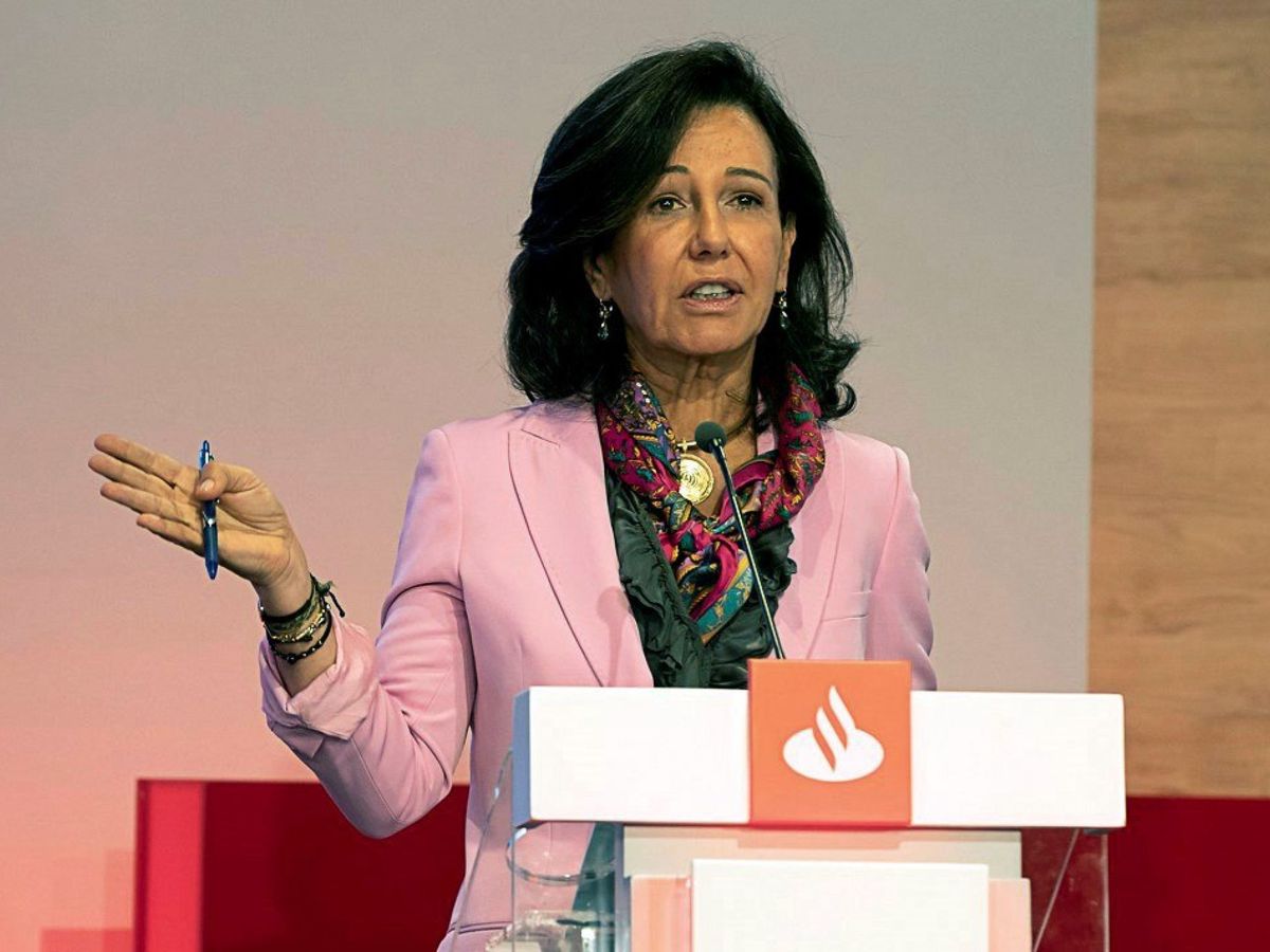 Foto: La presidenta del Banco Santander Ana Patricia Botín (EFE)