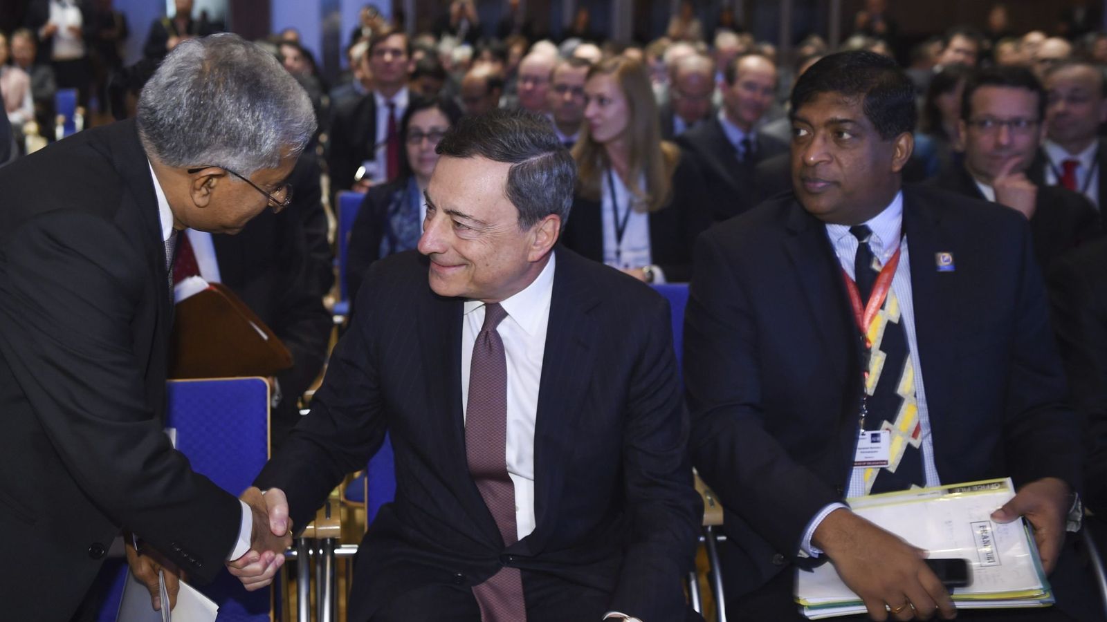 Foto: Mario Draghi, presidente del Banco Central Europeo. (Efe/Arne Dedert)