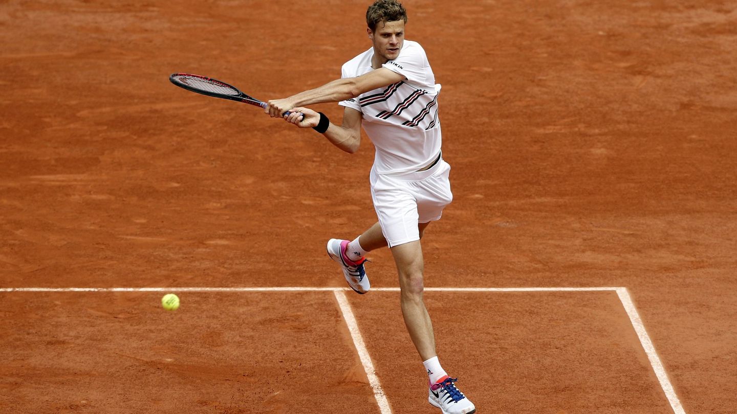 Yannick Hanfmann, rival de Rafa Nadal en la primera ronda de Roland Garros. (EFE)