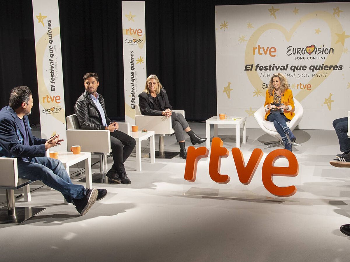 Foto: El debate 'Eurovisión, el festival que quieres'. (RTVE)