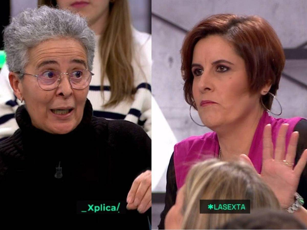 Foto: María del Mar Jiménez y Eva Blázquez Agudo en 'La Sexta Xplica'. (Atresmedia)
