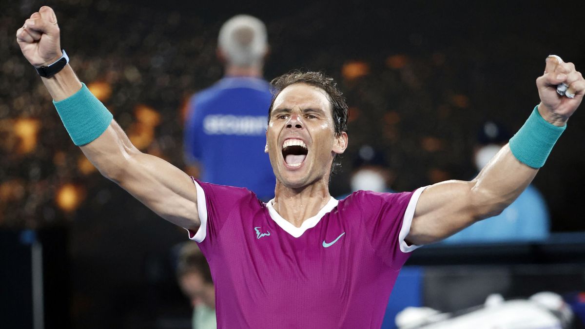 Nadal remonta a Medvédev y se convierte en el mejor tenista de la historia con 21 Grand Slams