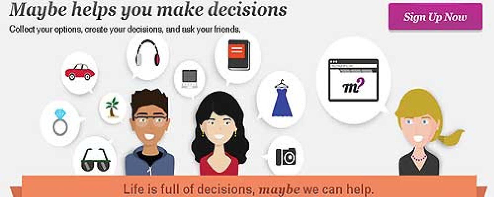 Foto: Maybe: una 'app' que te ayuda a tomar decisiones de compra mediante pequeñas encuestas