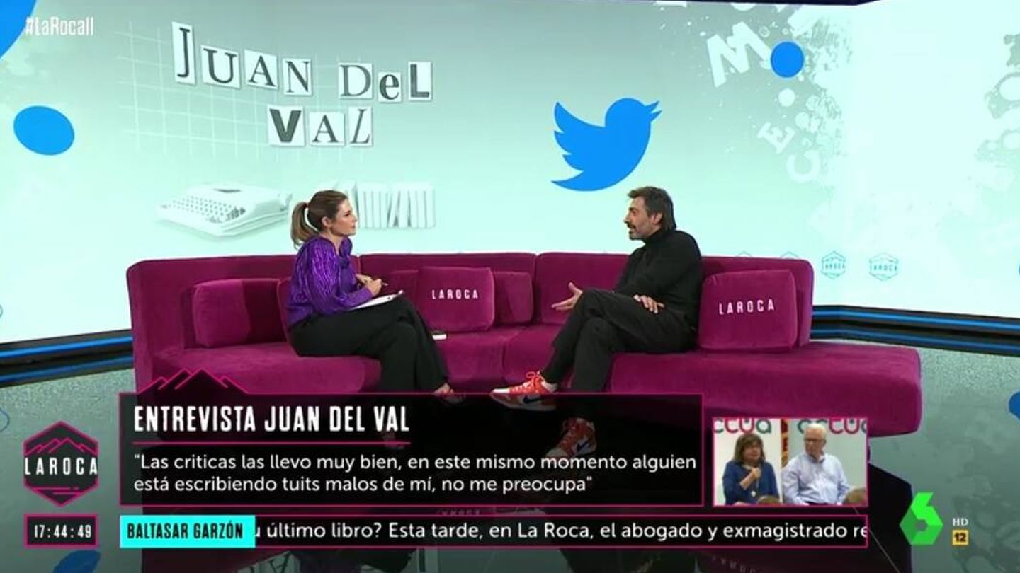 Nuria Roca y Juan del Val. (La Sexta).