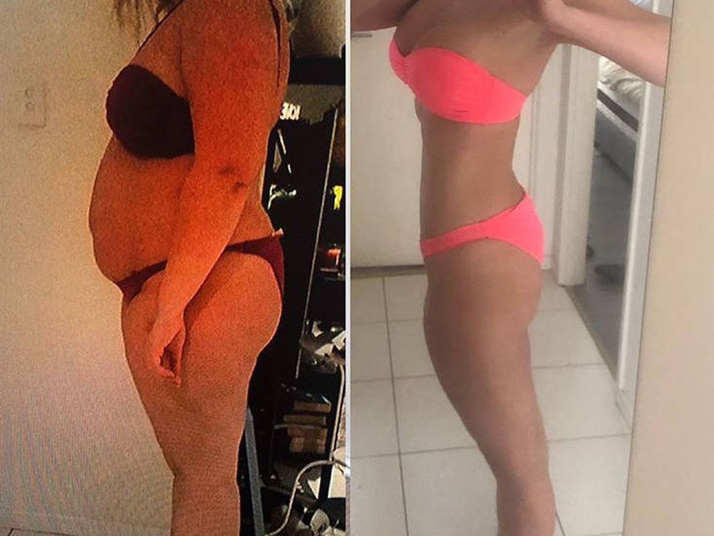 El antes y el después de Alexandra es más que evidente (Foto: Instagram)