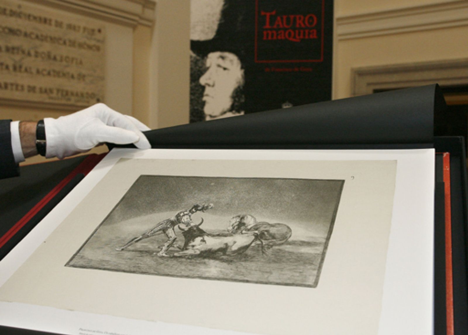 Foto: Una nueva edición en facsímil recupera los grabados de 'La Tauromaquia' de Goya